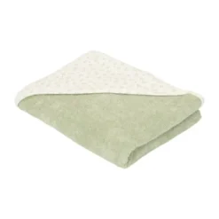Little Dutch Badcape Baby - Blueberry Leaves - 75x75 cm