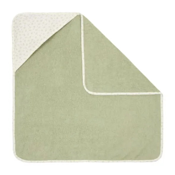 Little Dutch Badcape - 100 x 100 cm - Hydrofiel - Blueberry Leaves
