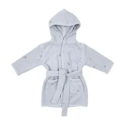 Little Dutch Badjas Geborduurd - Maat 86/92 - Blue