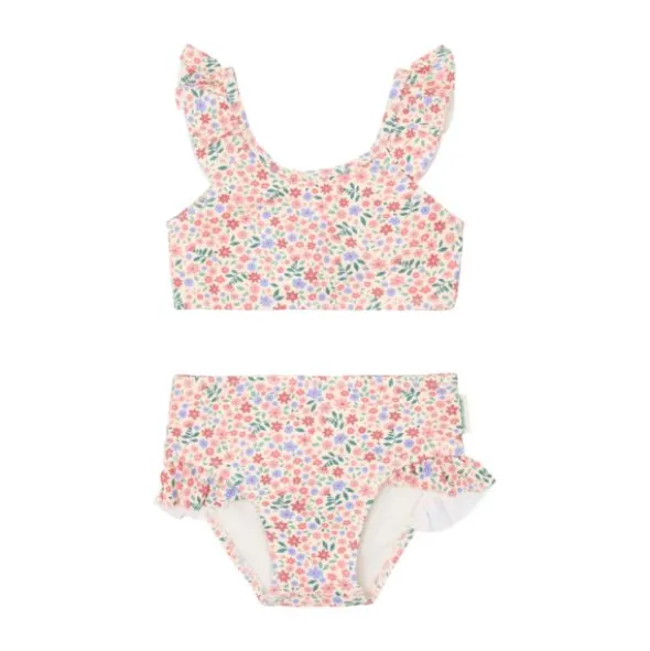 Little Dutch Bikini met Ruches - Dreamy Flowerfield - Maat 62/68