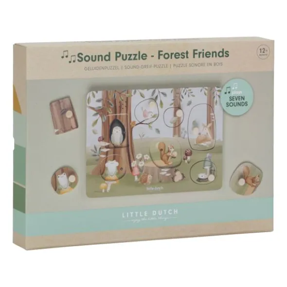 Little Dutch Forest Friends Geluidenpuzzel