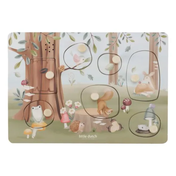 Little Dutch Forest Friends Geluidenpuzzel