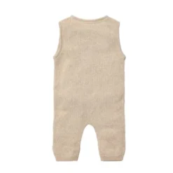 Little Dutch Gebreid Boxpakje - Soft Beige Melange - 62