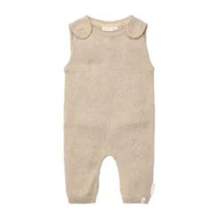 Little Dutch Gebreid Boxpakje - Soft Beige Melange - 62