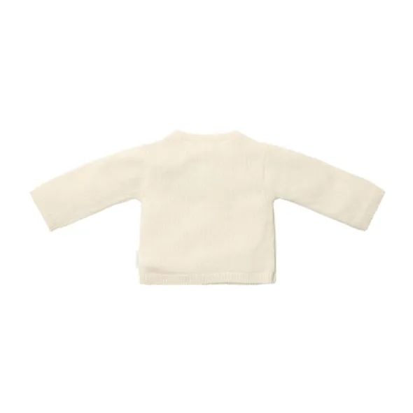 Little Dutch Gebreid Overslag Vestje - Maat 44 - Off White