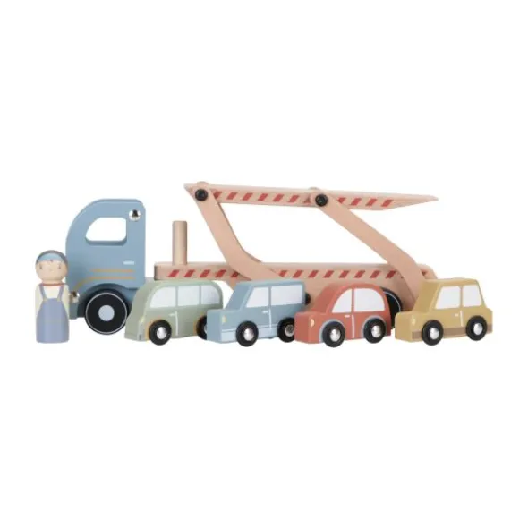 Little Dutch Houten Truck Met Oplegger
