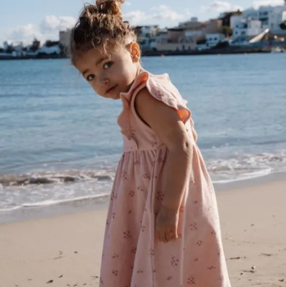 Little Dutch Jurk - Dreamy Pink - 62/68