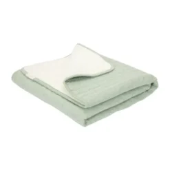 Little Dutch Ledikantdeken Pure - 110 x 140 cm - Sage | Babypark