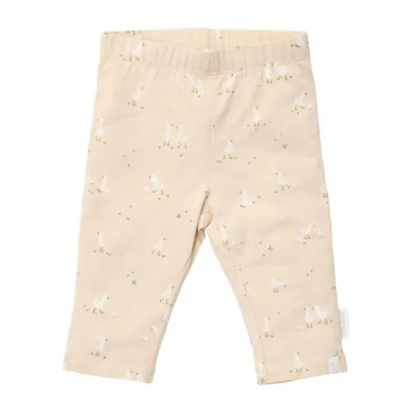 Little Dutch Little Goose Legging - Maat 74 - Beige