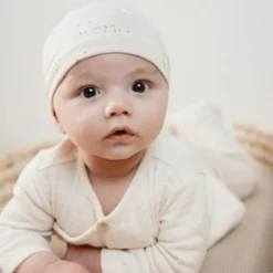 Little Dutch Muts - Little Goose - Beige - 0-3 Mnd
