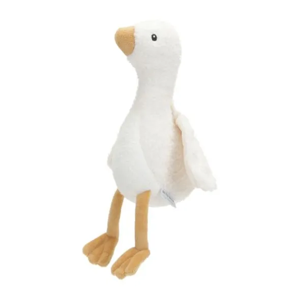 Little Dutch Newborn Naturals Baby Goose Knuffel - 17cm