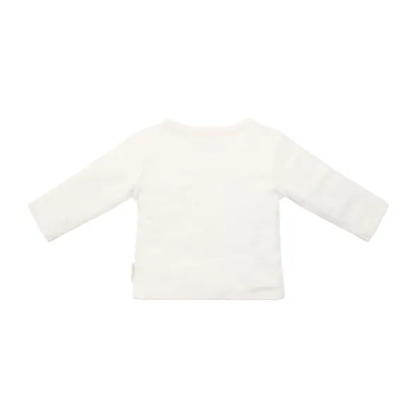 Little Dutch Newborn NOOS Little Farm T-shirt overslag lange mouw - 62 - Off White