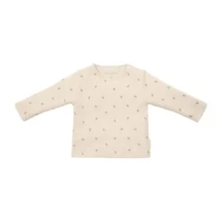 Little Dutch Newborn NOOS Little Farm - T-shirt lange mouw maat 50 - Green leaves