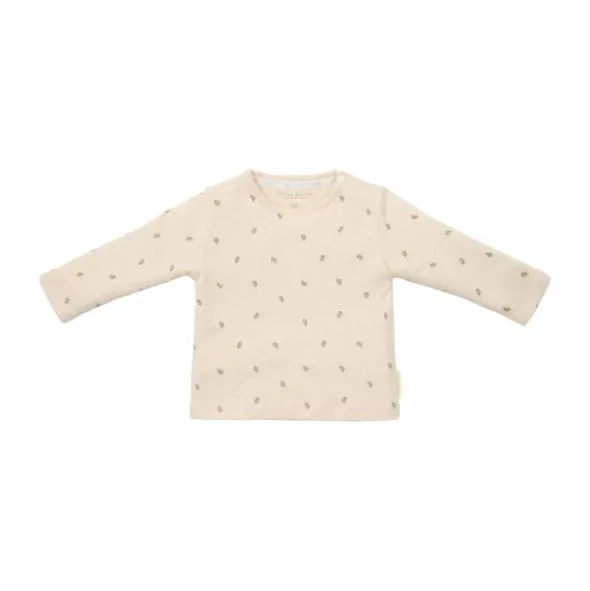 Little Dutch Newborn NOOS Little Farm - T-shirt lange mouw maat 50 - Green leaves