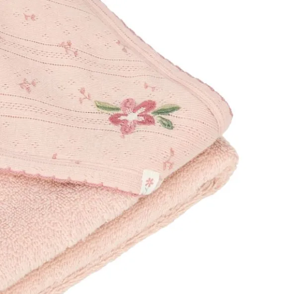 Little Dutch Pure Badcape - 75 x 75 cm - Sage
