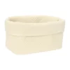 Little Dutch Pure Commodemandje Groot - 25 x 15 x 15 cm - Gebreid - Soft White