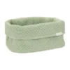 Little Dutch Pure Commodemandje Groot - 25 x 15 x 15 cm - Gebreid - Sage