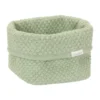 Little Dutch Pure Commodemandje Klein - 15 x 15 x 15 cm - Gebreid - Sage