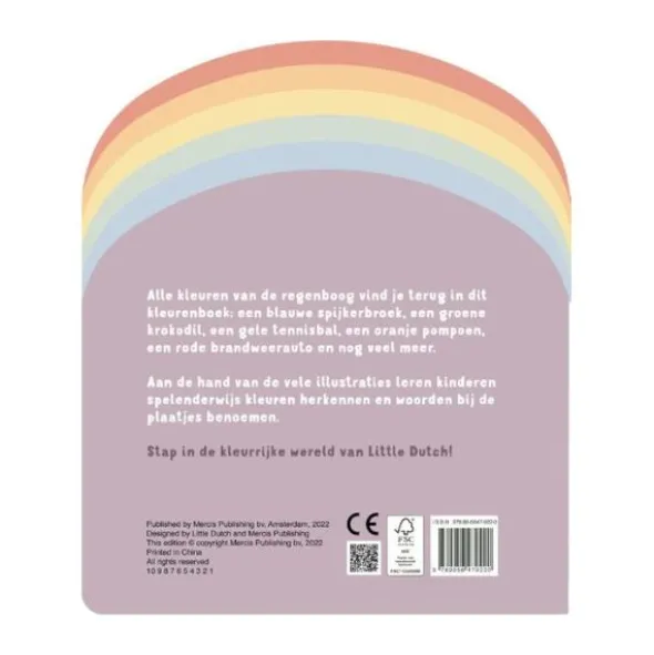 Little Dutch Regenboog Kleurenboek