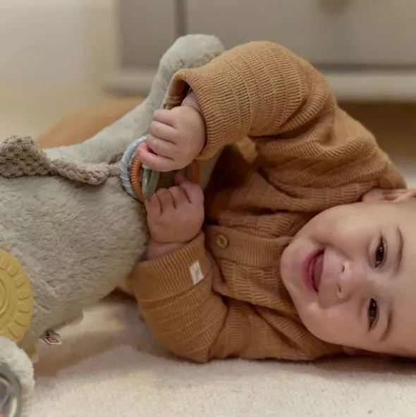 Little Dutch Safari Friends Activiteitenknuffel Krokodil XL