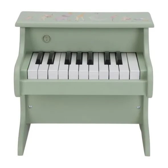 Little Dutch Safari Friends Houten Piano - Groen
