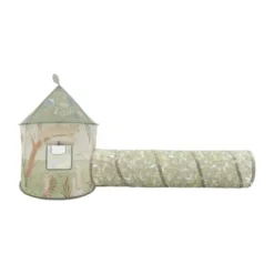 Little Dutch Speeltent Met Kruiptunnel - Safari - Groen