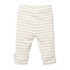 Little Dutch Stripe Broekje - Mt. 50 – Zand/Wit