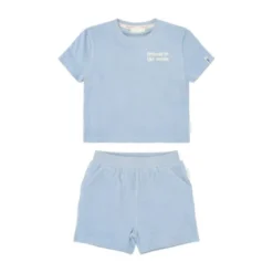 Little Dutch T-shirt en Short - Ocean World Blue - Maat 62/68