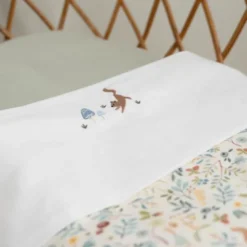 Little Dutch Wieglaken Geborduurd Paddenstoelen - 70 x 100 cm | Babypark