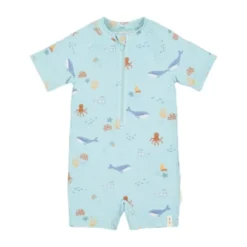 Little Dutch Zwempak Korte Mouwen - Ocean Friends - 62/68