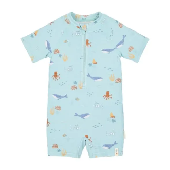 Little Dutch Zwempak Korte Mouwen - Ocean Friends - 62/68