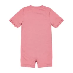 Little Dutch Zwempak Korte Mouwen - Dreamy Pink Sparkle - Maat 62/68