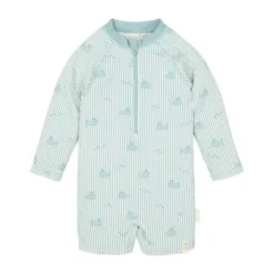 Little Dutch Zwempak Lange Mouwen - Ocean Adventure - 74/80