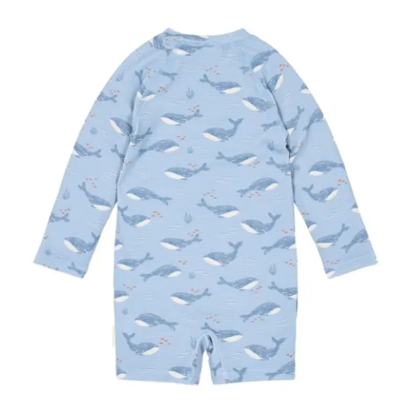 Little Dutch Zwempak Lange Mouwen - Ocean Splash - 62/68