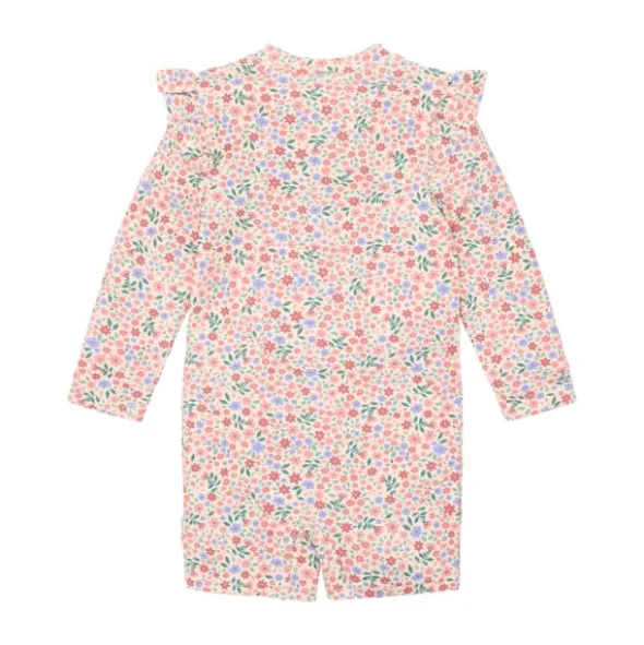 Little Dutch Zwempak Lange Mouwen - Dreamy Flowerfield - Maat 62/68