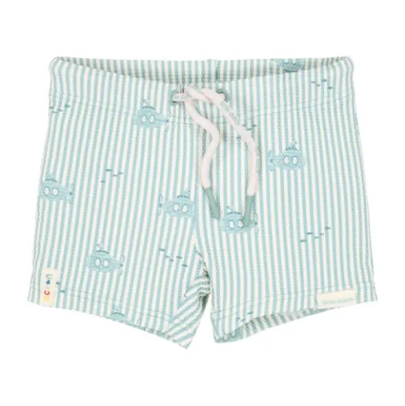 Little Dutch Zwemshirt Korte Mouwen en Short - Ocean Adventure - 62/68