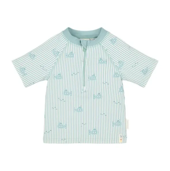 Little Dutch Zwemshirt Korte Mouwen en Short - Ocean Adventure - 62/68