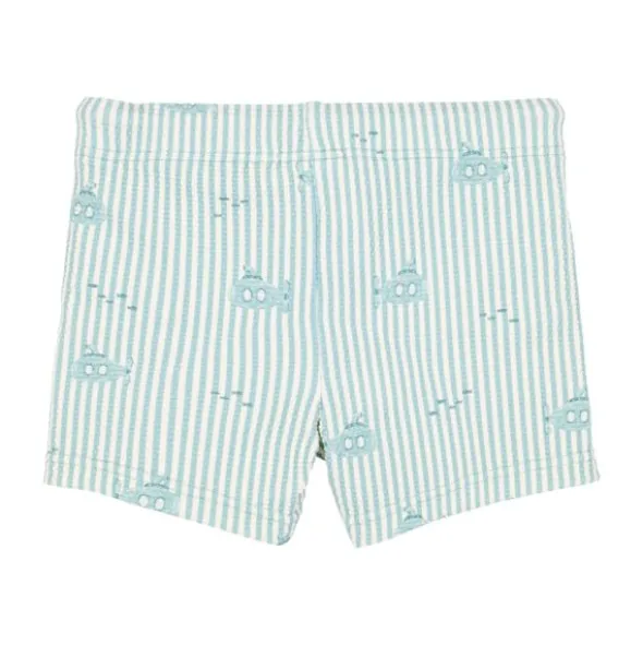 Little Dutch Zwemshirt Korte Mouwen en Short - Ocean Adventure - 62/68