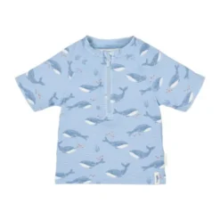 Little Dutch Zwemshirt Korte Mouwen - Ocean Splash - 74/80