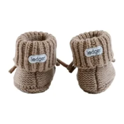 Lodger Buffalo Slofjes - Merinowol - 0-6 mnd - Beige
