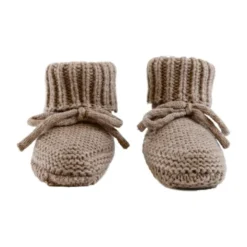 Lodger Buffalo Slofjes - Merinowol - 0-6 mnd - Beige