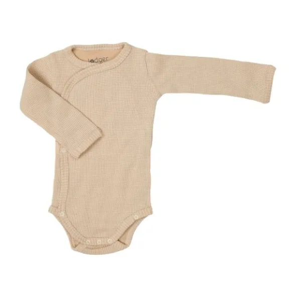 Lodger Ciumbelle Overslagromper Lange Mouw Ivory Mt. 56