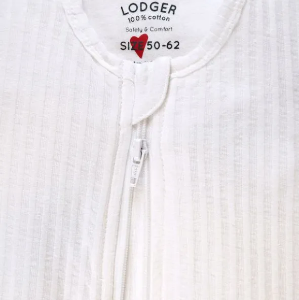 Lodger Hopper Seersucker Zomer Slaapzak - Mt. 50-62 - Cloud Dancer