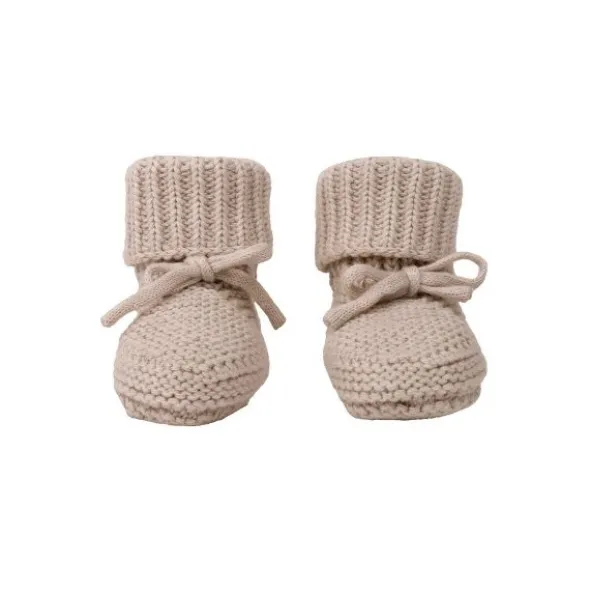 Lodger Knit Slofjes - 0-6 mnd - Birch
