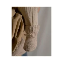 Lodger Knit Slofjes - 0-6 mnd - Birch