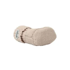 Lodger Knit Slofjes - 0-6 mnd - Birch