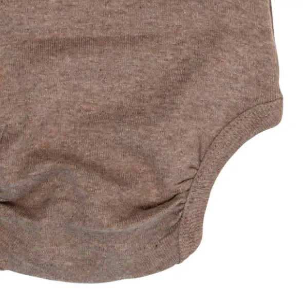 Lodger Melange Romper Korte Mouw - Maat 68 - Buffalo