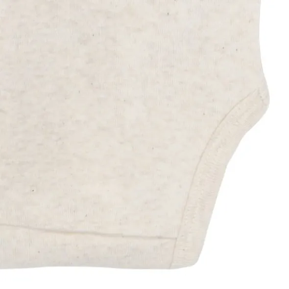 Lodger Melange Romper Korte Mouw - Maat 56 - Birch