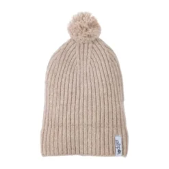 Lodger Mutsje - Merinowol - Beige - 3-6 mnd