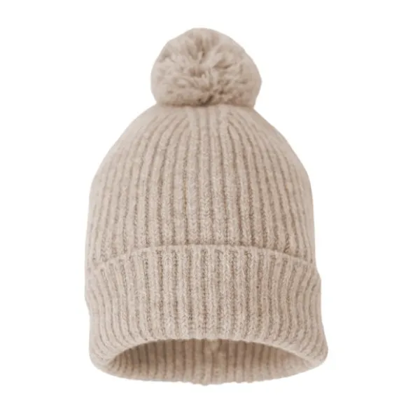 Lodger Mutsje - Merinowol - Beige - 3-6 mnd
